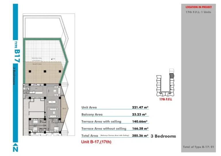 B2 پلان 385 متری