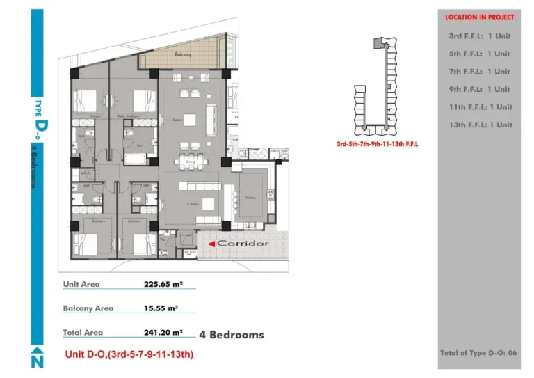 D1 پلان 240 متری
