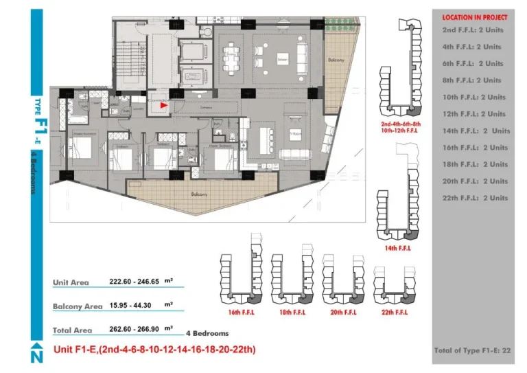 F1 پلان 263 متری